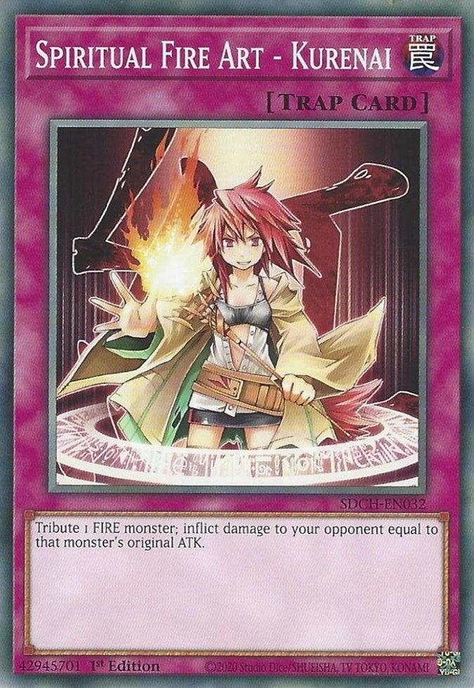 Spiritual Fire Art - Kurenai (32) (SDCH) - YuGiOh Single