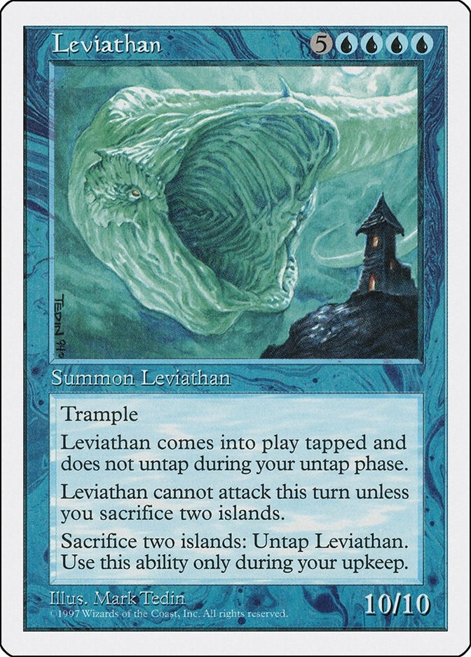 Leviathan [5ED] - MTG Single