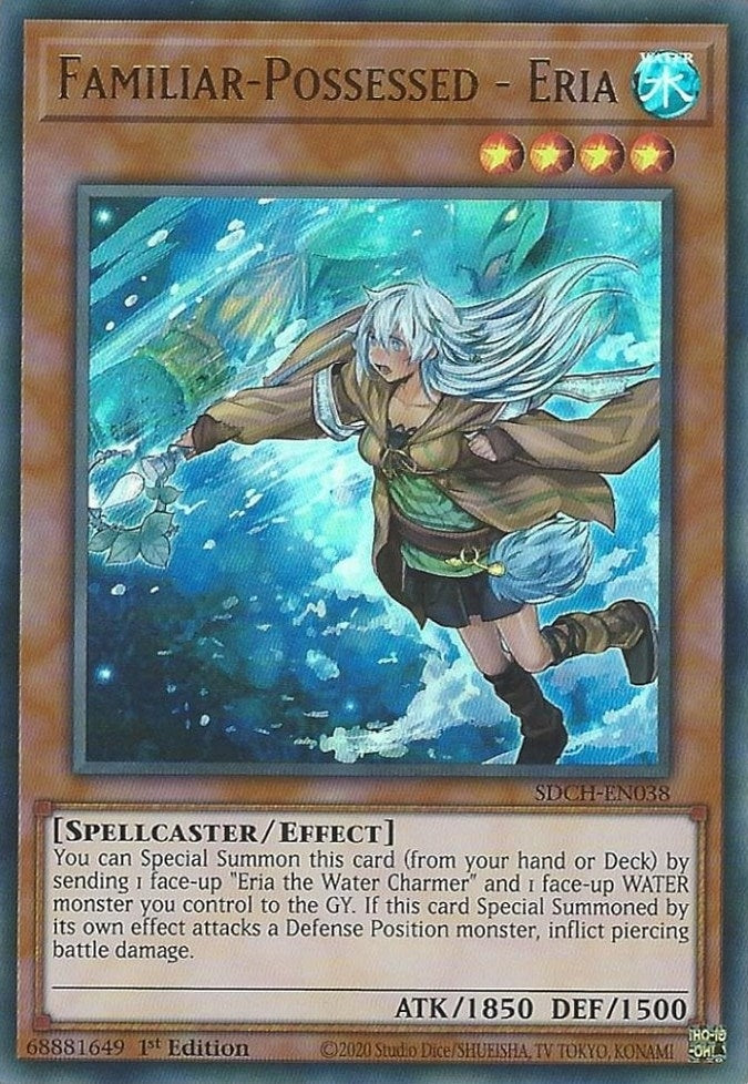 Familiar-Possessed - Eria (Alternate Art) (38) (SDCH) - YuGiOh Single