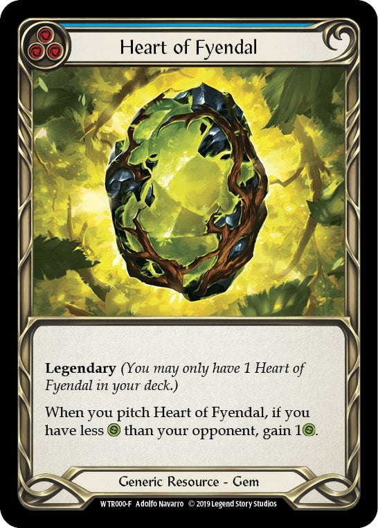 Heart of Fyendal (0) [WTR] - Flesh and Blood TCG Single