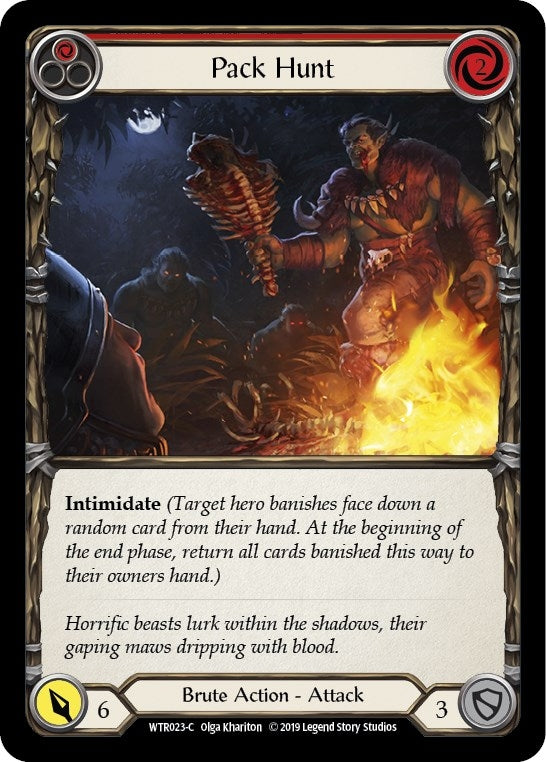 Pack Hunt (Red) (23) [WTR] - Flesh and Blood TCG Single
