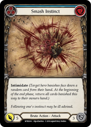 Smash Instinct (Blue) (28) [WTR] - Flesh and Blood TCG Single