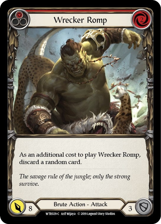 Wrecker Romp (Red) (29) [WTR] - Flesh and Blood TCG Single