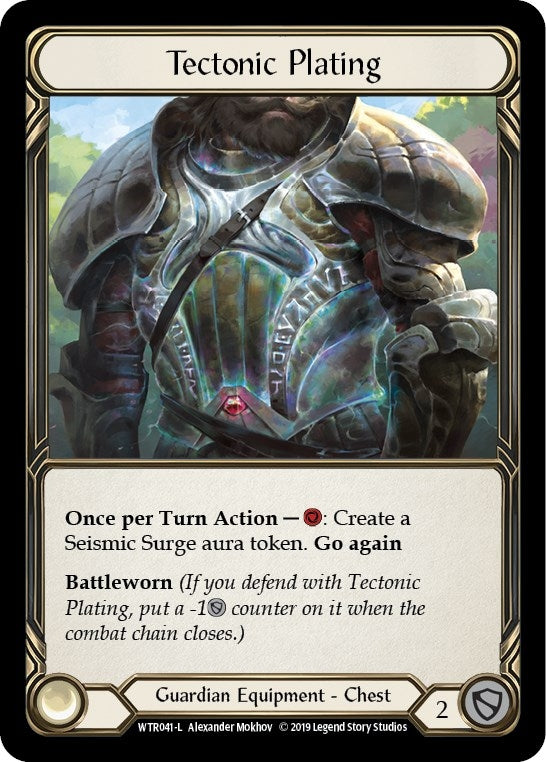 Tectonic Plating (41) [WTR] - Flesh and Blood TCG Single