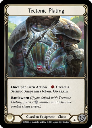 Tectonic Plating (41) [WTR] - Flesh and Blood TCG Single
