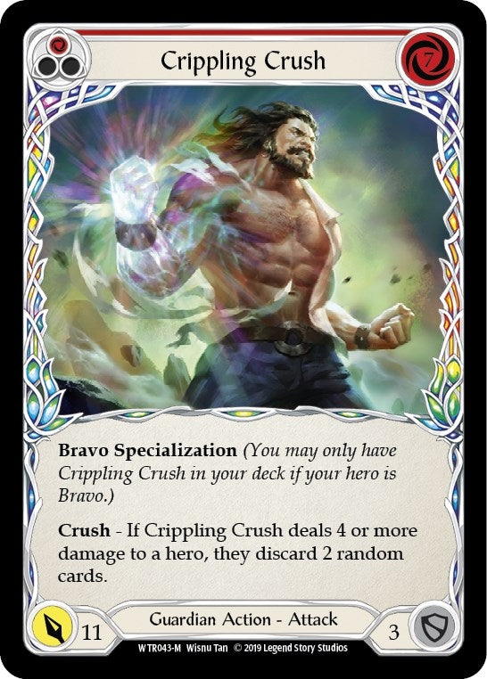 Crippling Crush (43) [WTR] - Flesh and Blood TCG Single