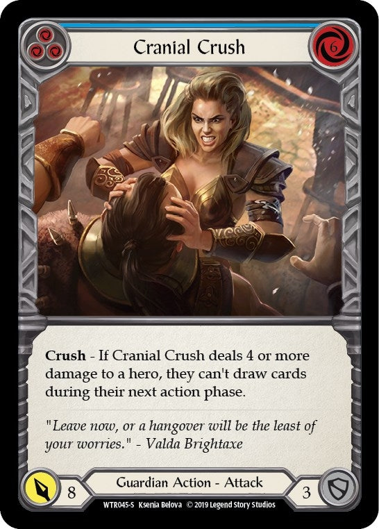 Cranial Crush (45) [WTR] - Flesh and Blood TCG Single