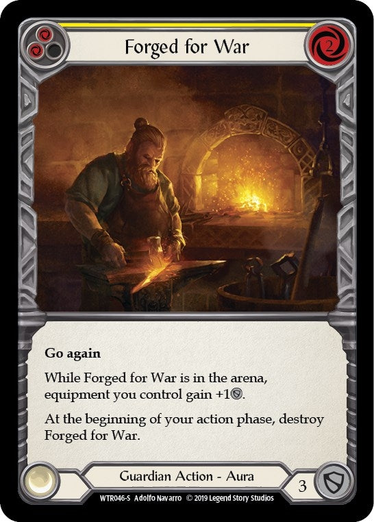 Forged for War (46) [WTR] - Flesh and Blood TCG Single