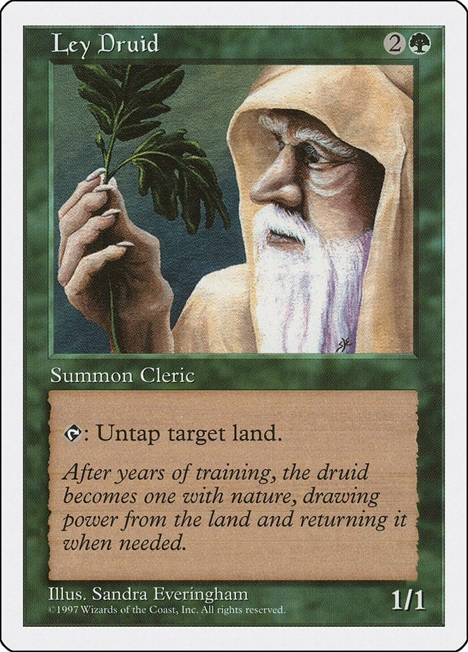 Ley Druid [5ED] - MTG Single