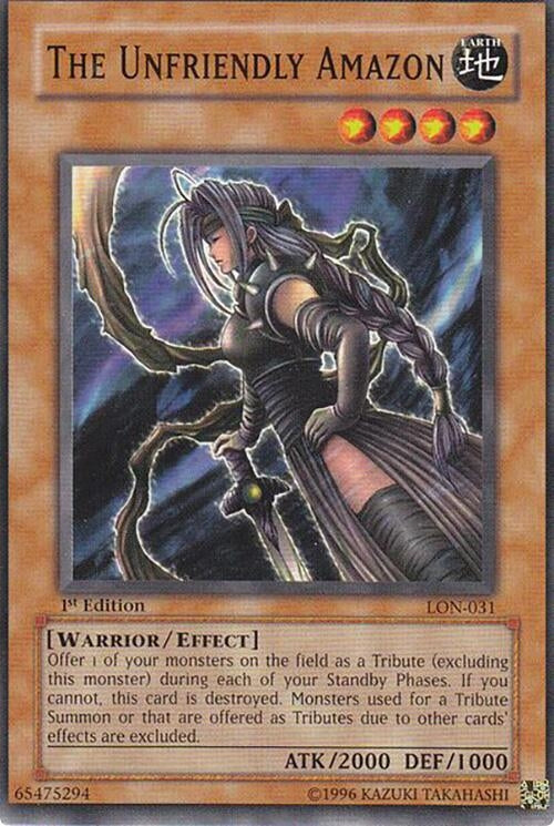 The Unfriendly Amazon (31) - YuGiOh Single