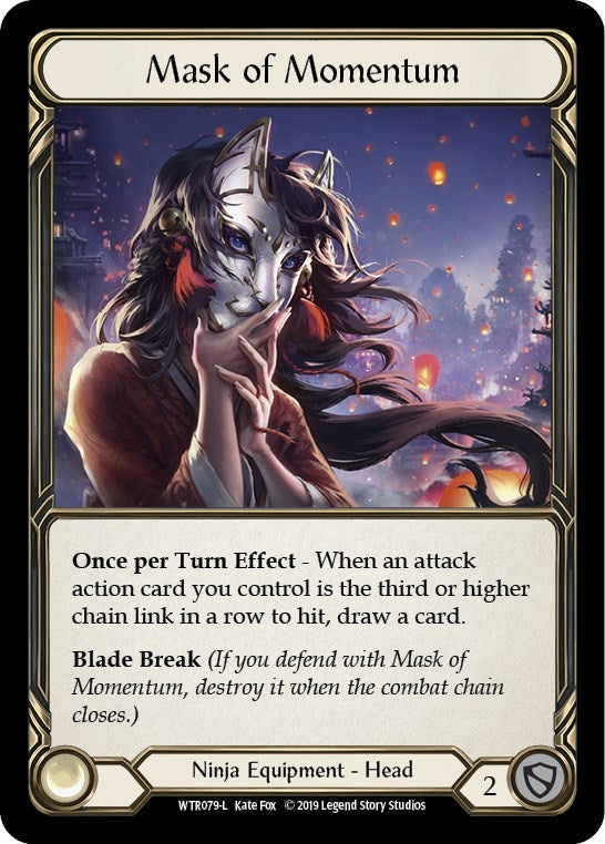 Mask of Momentum (79) [WTR] - Flesh and Blood TCG Single