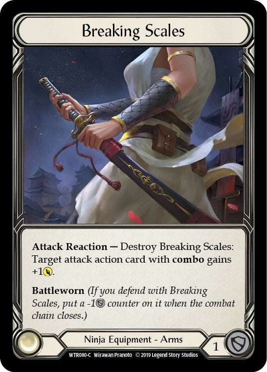 Breaking Scales (80) [WTR] - Flesh and Blood TCG Single