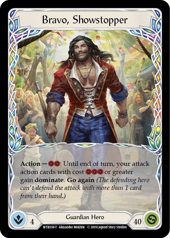 Bravo Showstopper // Rhinar Reckless Rampage (0) [WTR] - Flesh and Blood TCG Single
