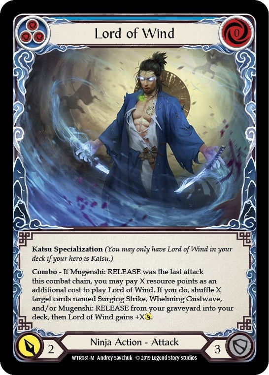 Lord of Wind (81) [WTR] - Flesh and Blood TCG Single