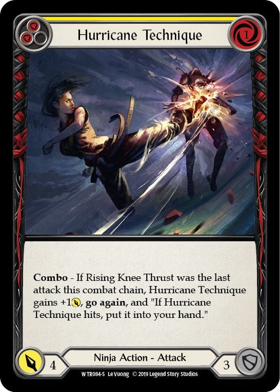 Hurricane Technique (84) [WTR] - Flesh and Blood TCG Single