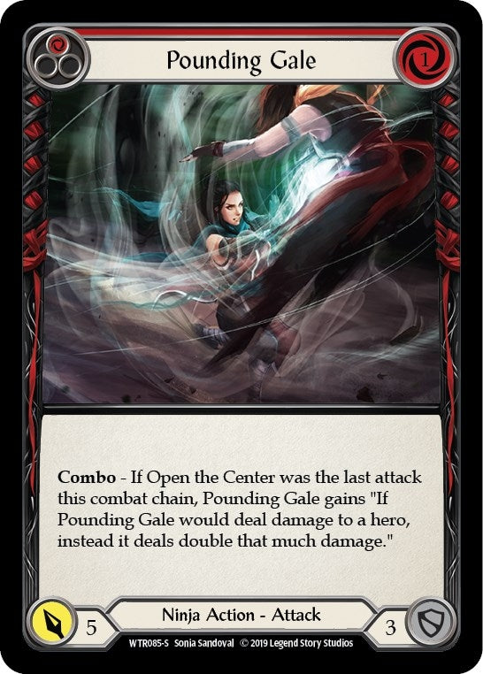 Pounding Gale (85) [WTR] - Flesh and Blood TCG Single