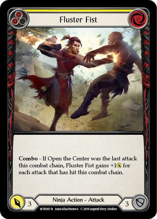 Fluster Fist (Yellow) (87) [WTR] - Flesh and Blood TCG Single