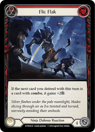 Flic Flak (Red) (92) [WTR] - Flesh and Blood TCG Single