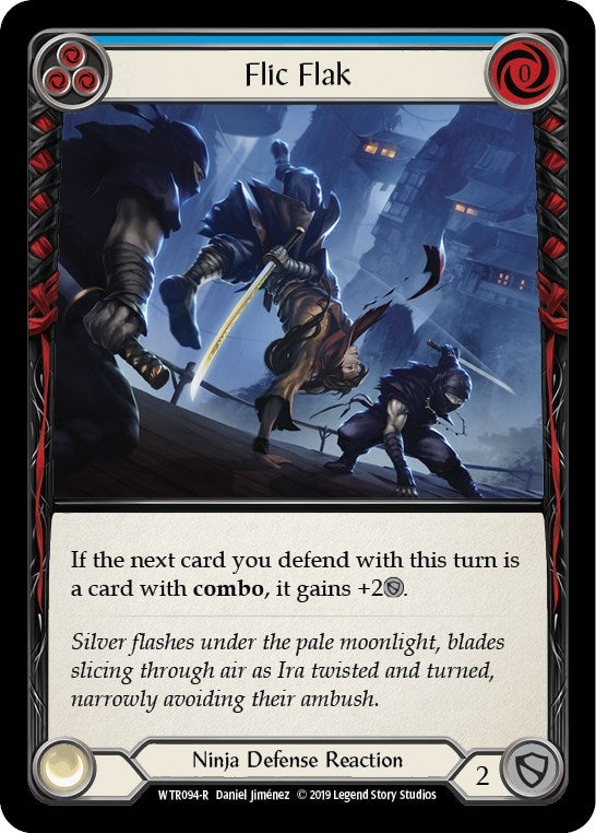 Flic Flak (Blue) (94) [WTR] - Flesh and Blood TCG Single