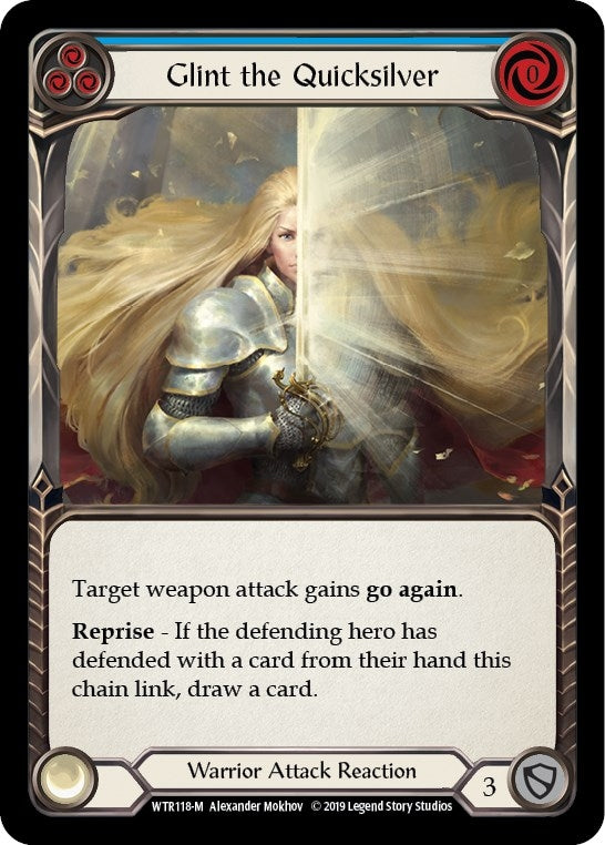 Glint the Quicksilver (118) [WTR] - Flesh and Blood TCG Single