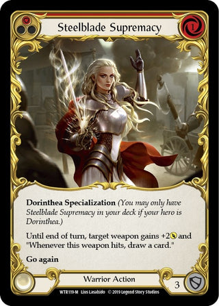 Steelblade Supremacy (119) [WTR] - Flesh and Blood TCG Single