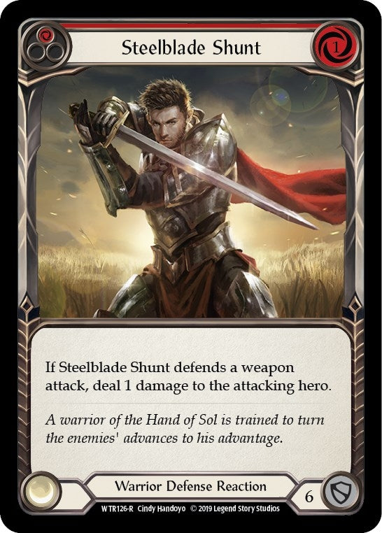 Steelblade Shunt (Red) (126) [WTR] - Flesh and Blood TCG Single