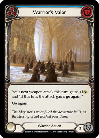 Warrior’s Valor (Blue) (131) [WTR] - Flesh and Blood TCG Single