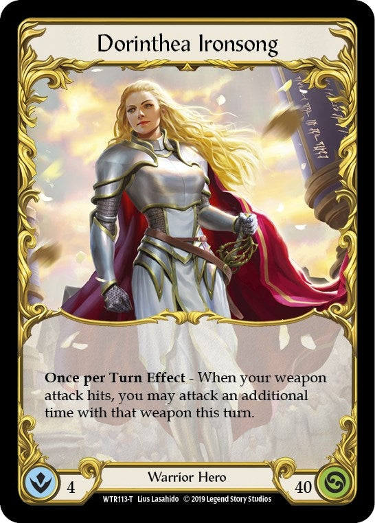 Dorinthea Ironsong // Katsu (0) [WTR] - Flesh and Blood TCG Single