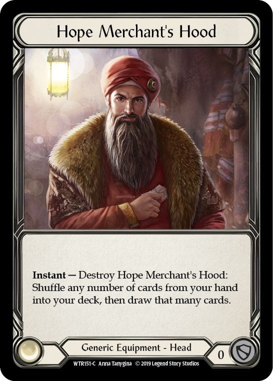 Hope Merchant’s Hood (151) [WTR] - Flesh and Blood TCG Single