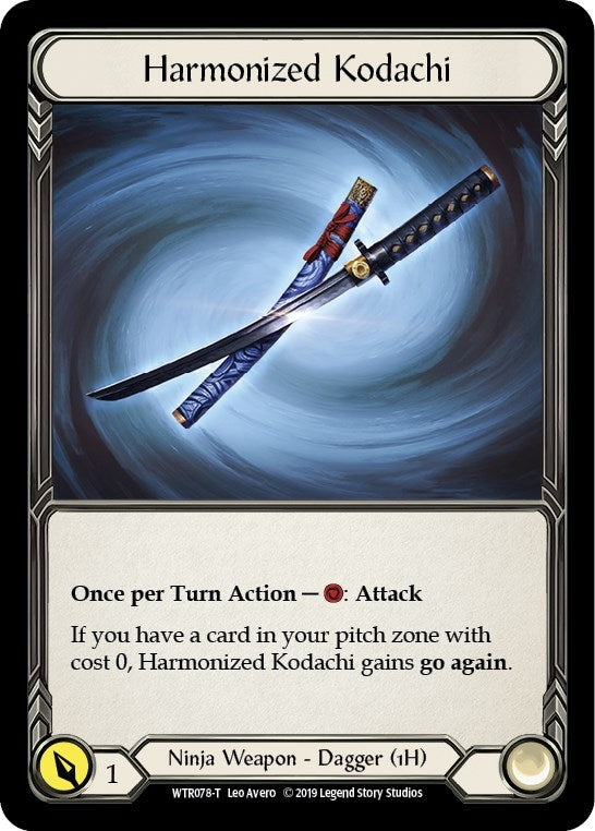 Harmonized Kodachi // Rhinar (0) [WTR] - Flesh and Blood TCG Single