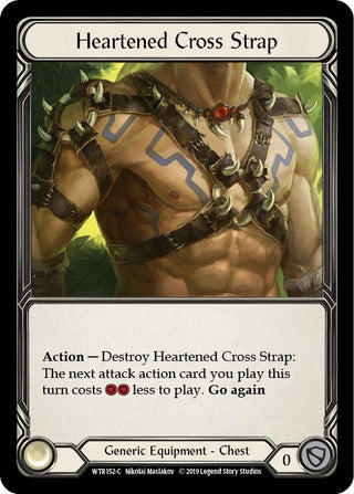 Heartened Cross Strap (152) [WTR] - Flesh and Blood TCG Single
