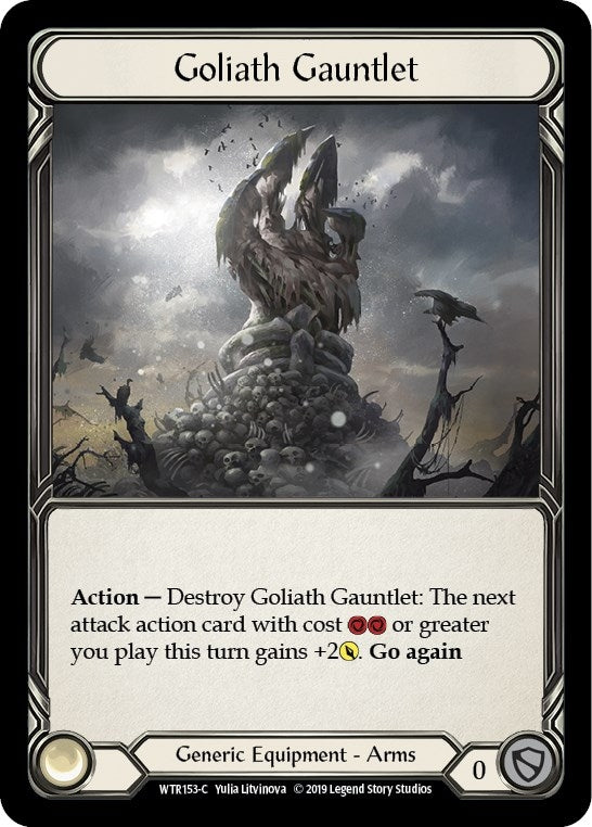 Goliath Gauntlet (153) [WTR] - Flesh and Blood TCG Single