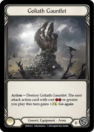 Goliath Gauntlet (153) [WTR] - Flesh and Blood TCG Single