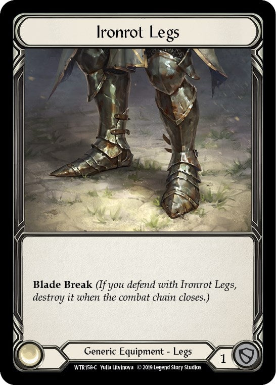Ironrot Legs (158) [WTR] - Flesh and Blood TCG Single