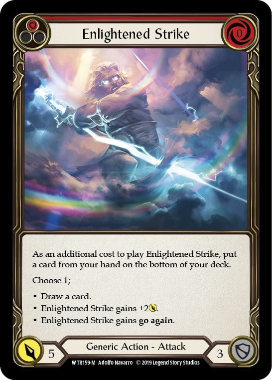 Enlightened Strike (159) [WTR] - Flesh and Blood TCG Single