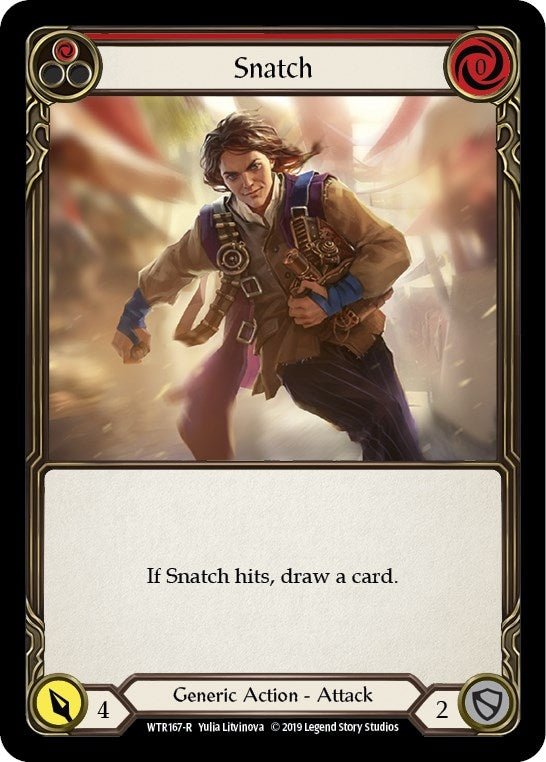 Snatch (Red) (167) [WTR] - Flesh and Blood TCG Single