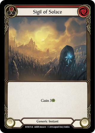 Sigil of Solace (Red) (173) [WTR] - Flesh and Blood TCG Single