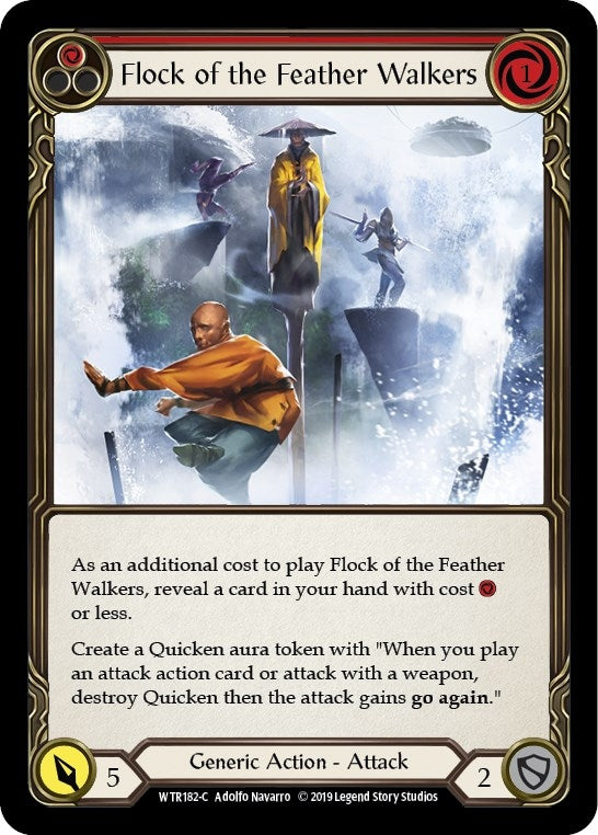 Flock of the Feather Walkers (Red) (182) [WTR] - Flesh and Blood TCG Single