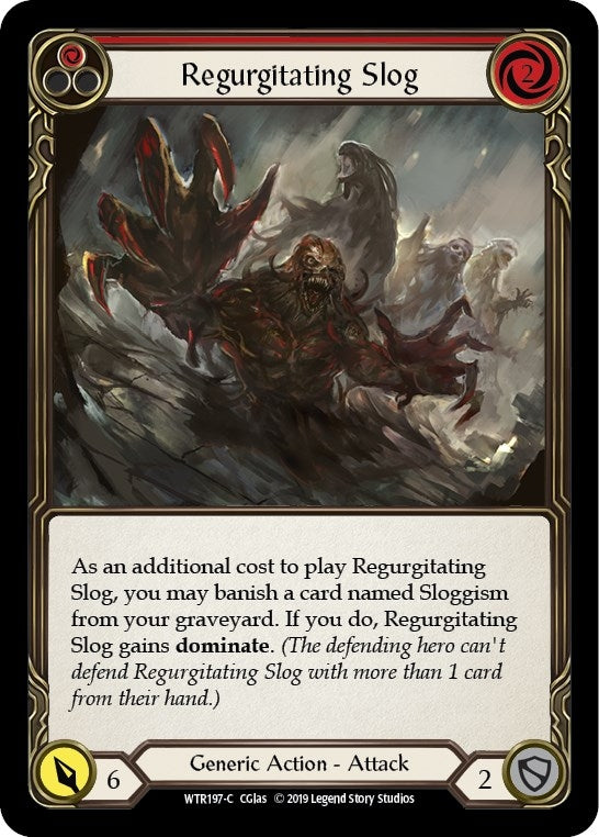 Regurgitating Slog (Red) (197) [WTR] - Flesh and Blood TCG Single