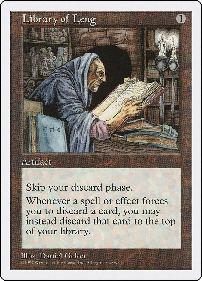 Library of Leng (387) [5ED] - MTG Single