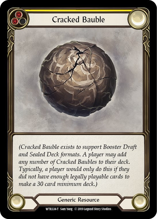 Cracked Bauble (0) [WTR] - Flesh and Blood TCG Single