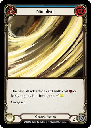 Nimblism (Blue) (220) [WTR] - Flesh and Blood TCG Single