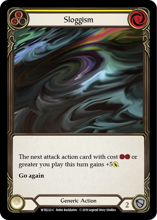 Sloggism (Yellow) (222) [WTR] - Flesh and Blood TCG Single