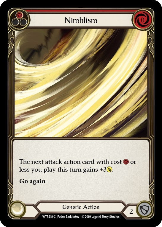 Nimblism (Red) (218) [WTR] - Flesh and Blood TCG Single