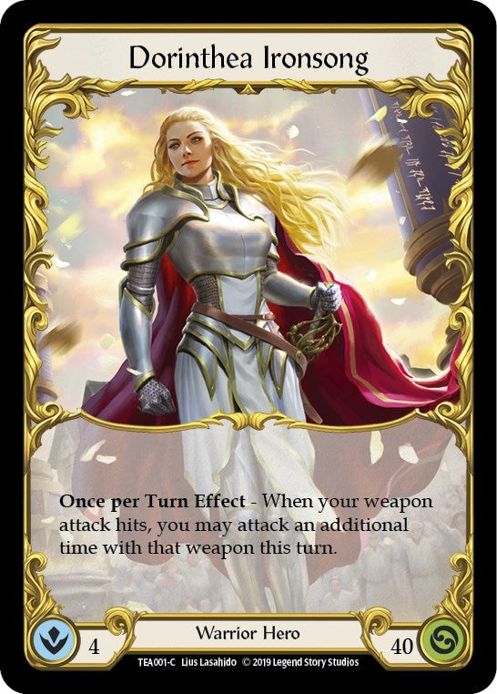 Dorinthea Ironsong (1) [TEA] - Flesh and Blood TCG Single