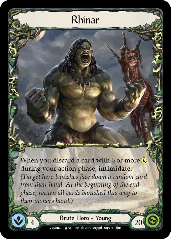 Rhinar (0) [RNR] - Flesh and Blood TCG Single