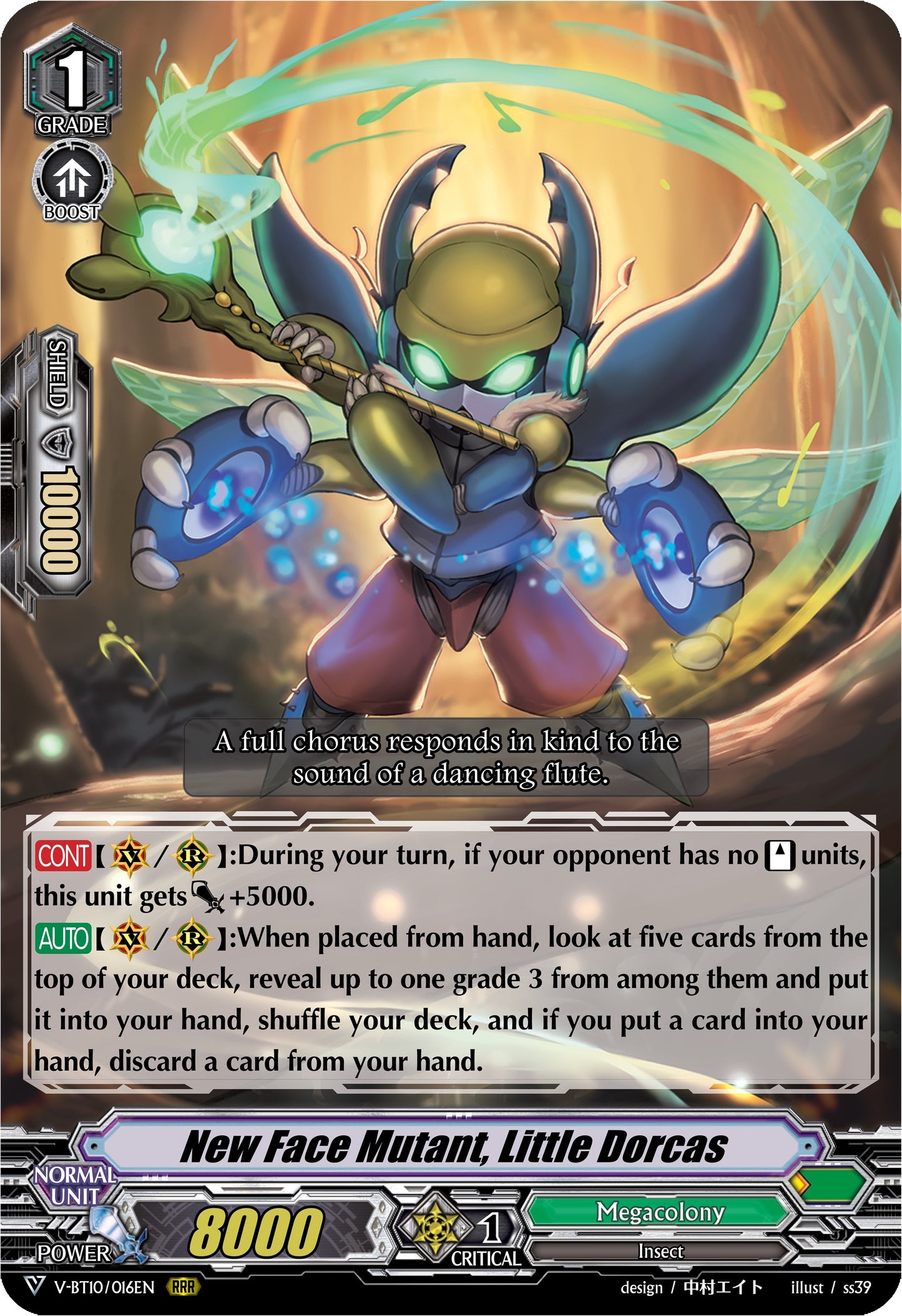 New Face Mutant Little Dorcas (10016) [V-BT10] - Cardfight Vanguard Single