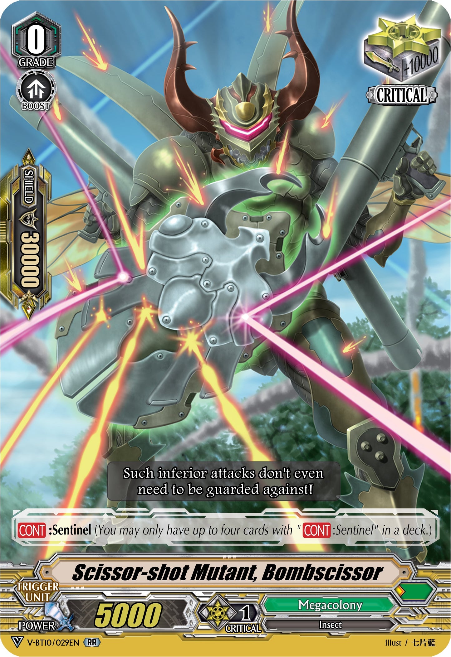 Scissor-shot Mutant Bombscissor (10029) [V-BT10] - Cardfight Vanguard Single