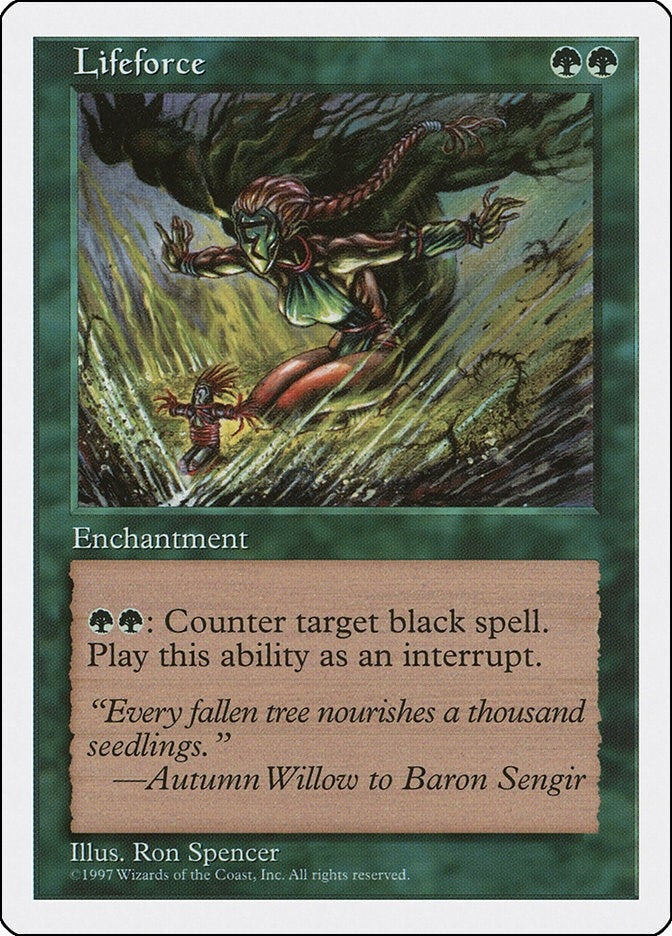 Lifeforce [5ED] - MTG Single