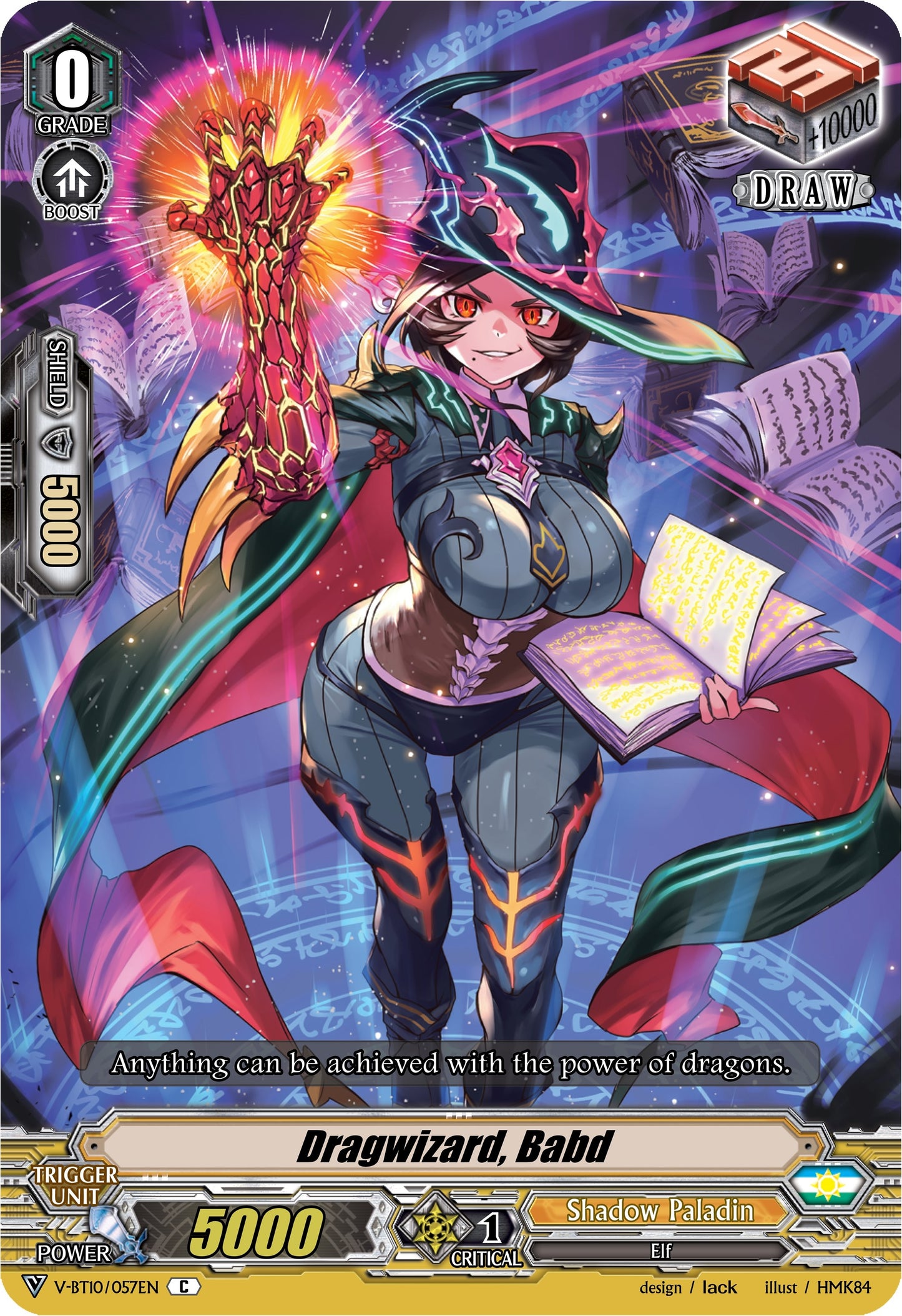 Dragwizard Babd (10057) [V-BT10] - Cardfight Vanguard Single